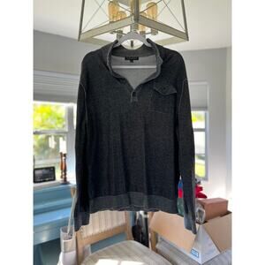 Banana Republic sz Xl pull ober sweater dark grey color